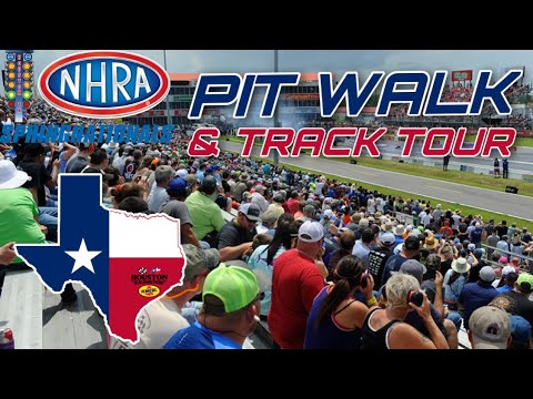 2022 NHRA SpringNationals | Pit Walk & Track Tour
