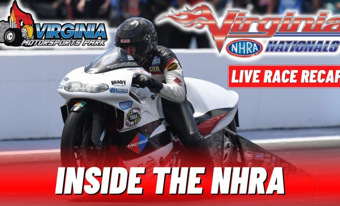 2022 NHRA Virginia Nationals LIVE Race Recap | INSIDE THE NHRA