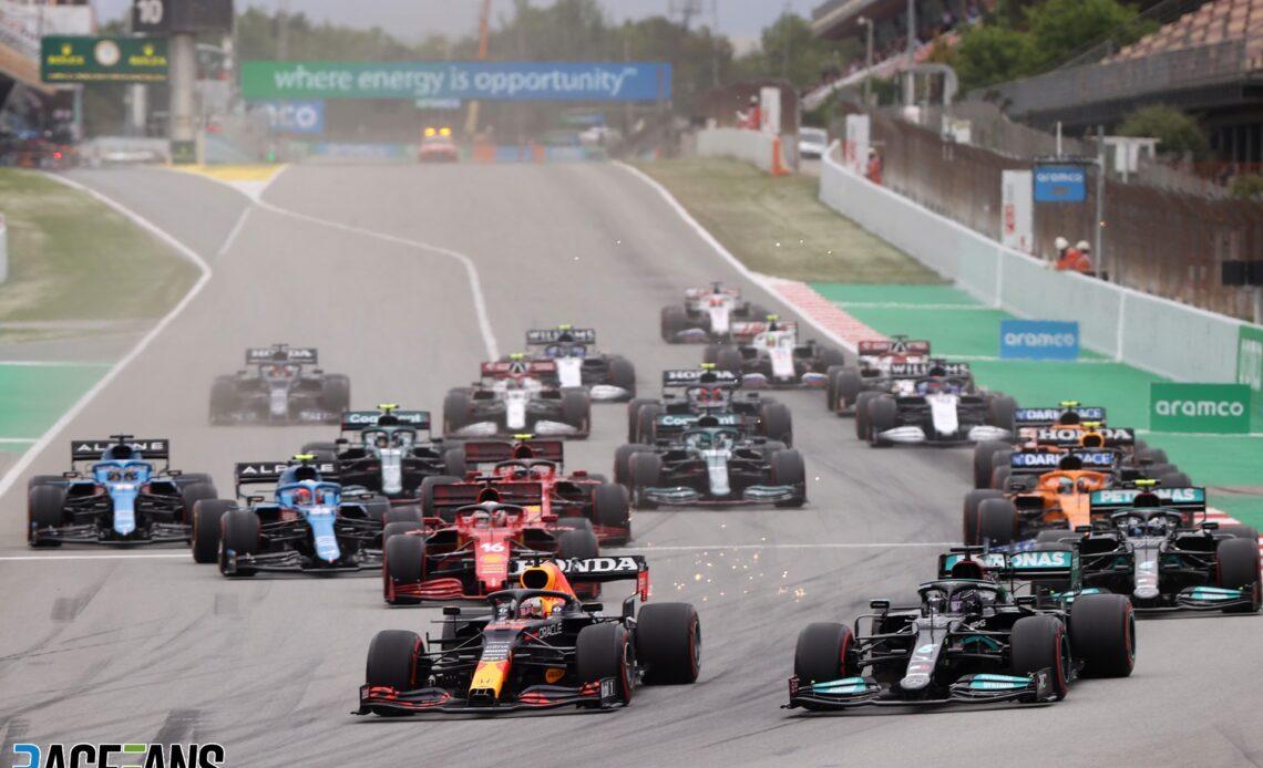 Start, Circuit de Catalunya, 2021