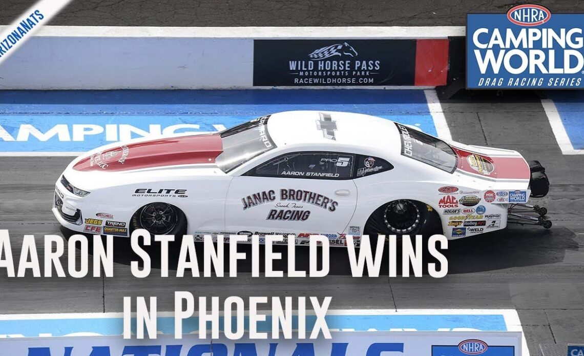 Aaron Stanfield takes home fifth career Wally at #ArizonaNats