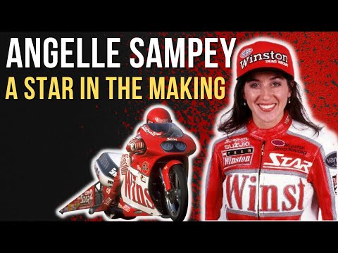 Angelle Sampey: A Star In The Making | NHRA | Pro Stock Motorcycle