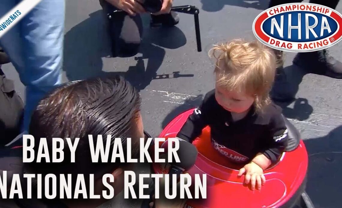 Baby Walker Nationals return at Circle K NHRA Four-Wide Nationals