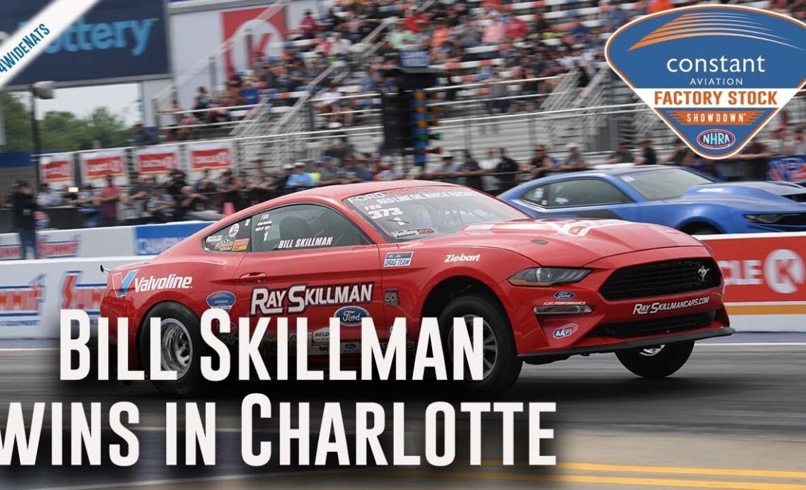 Bill Skillman wins Factory Stock Showdown in Charlotte