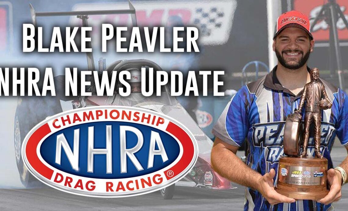 Blake Peavler recaps 2021 Top Dragster championship | NHRA News Update