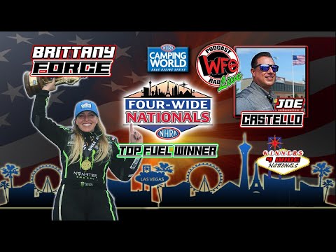 Brittany Force - Top Fuel Winner - Las Vegas Four Wide NHRA Nationals 4/6/2022