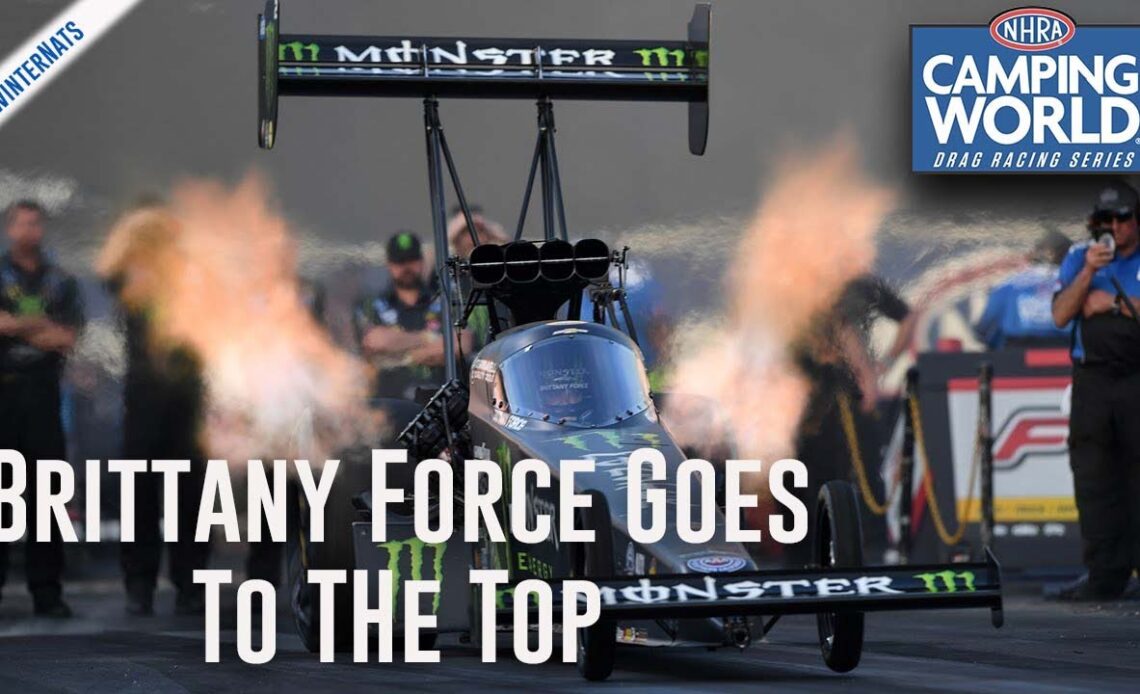 Brittany Force picks up her first No. 1 qualifier of the season