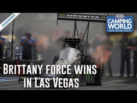 Brittany Force wins in Las Vegas