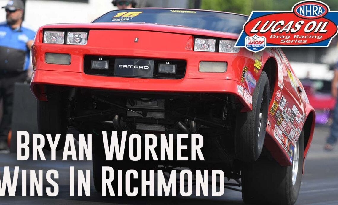 Bryan Worner wins Super Stock at Virginia NHRA Nationals