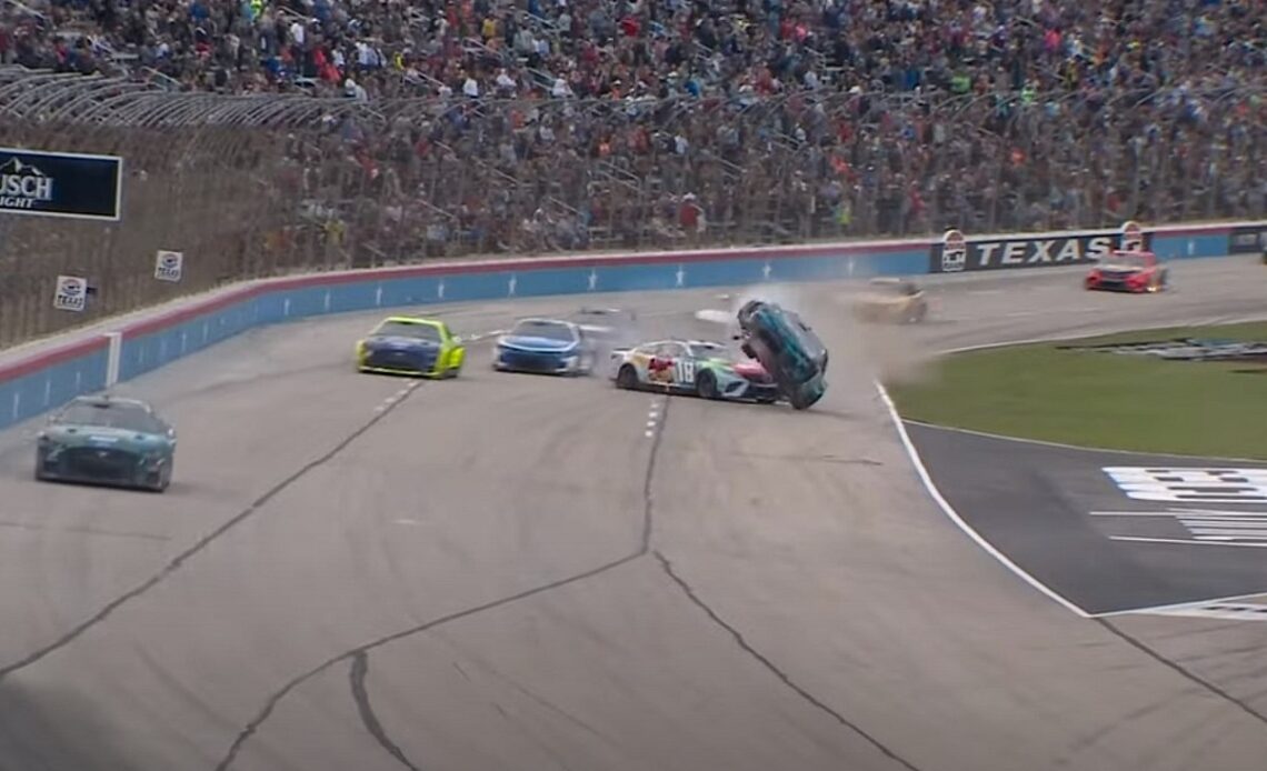 Busch, Chastain exit All-Star Race in dramatic crash