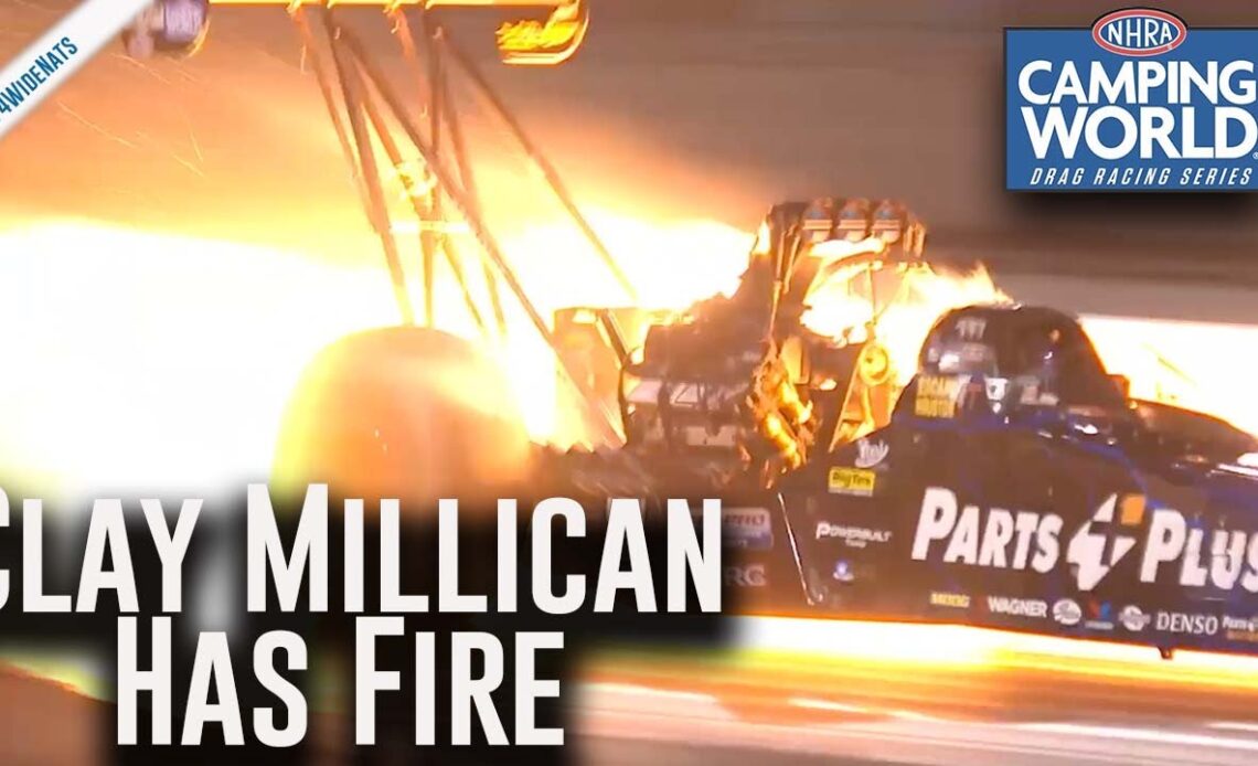 Clay Millican has MASSIVE fire in Charlotte