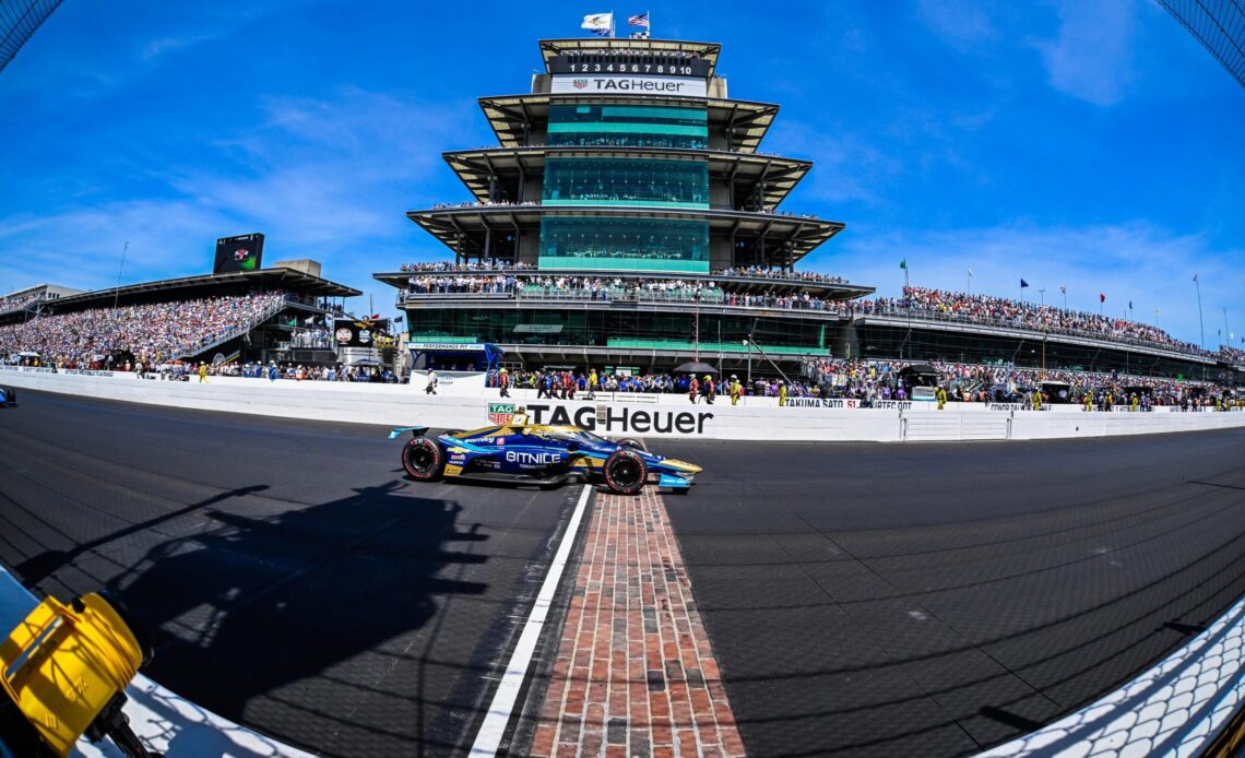 Conor Daly at the 106th Indianapolis 500