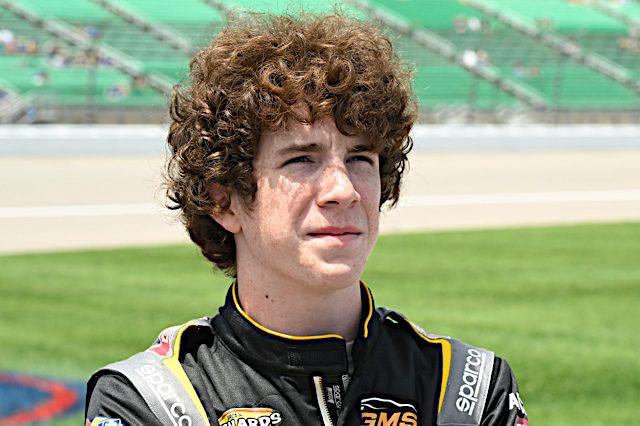 Daniel Dye Has Up-and-Down Race, Finishes 3rd At Kansas