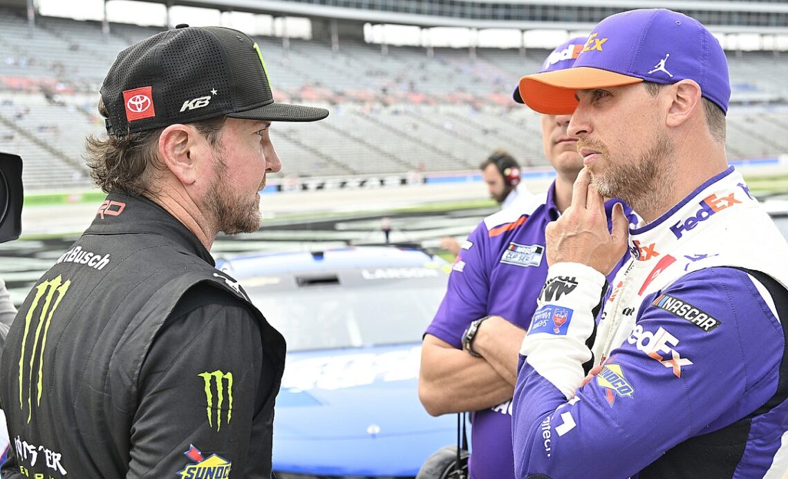 Denny Hamlin takes Coke 600 pole as Toyota sweeps first two rows