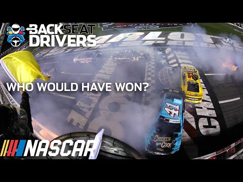 Did the best car get taken out at the Coca-Cola 600? Backseat Drivers