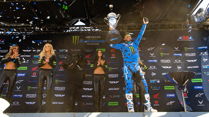 Eli Tomac Crowned 2022 Supercross Champion