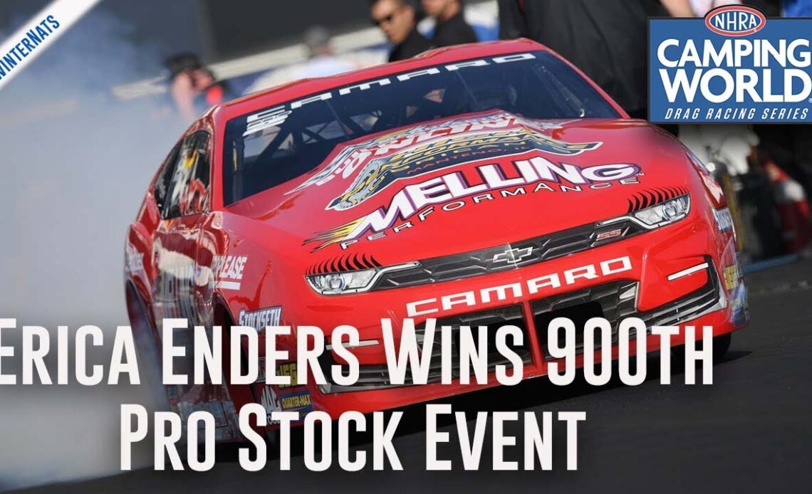 Erica Enders wins 900th NHRA Pro Stock race