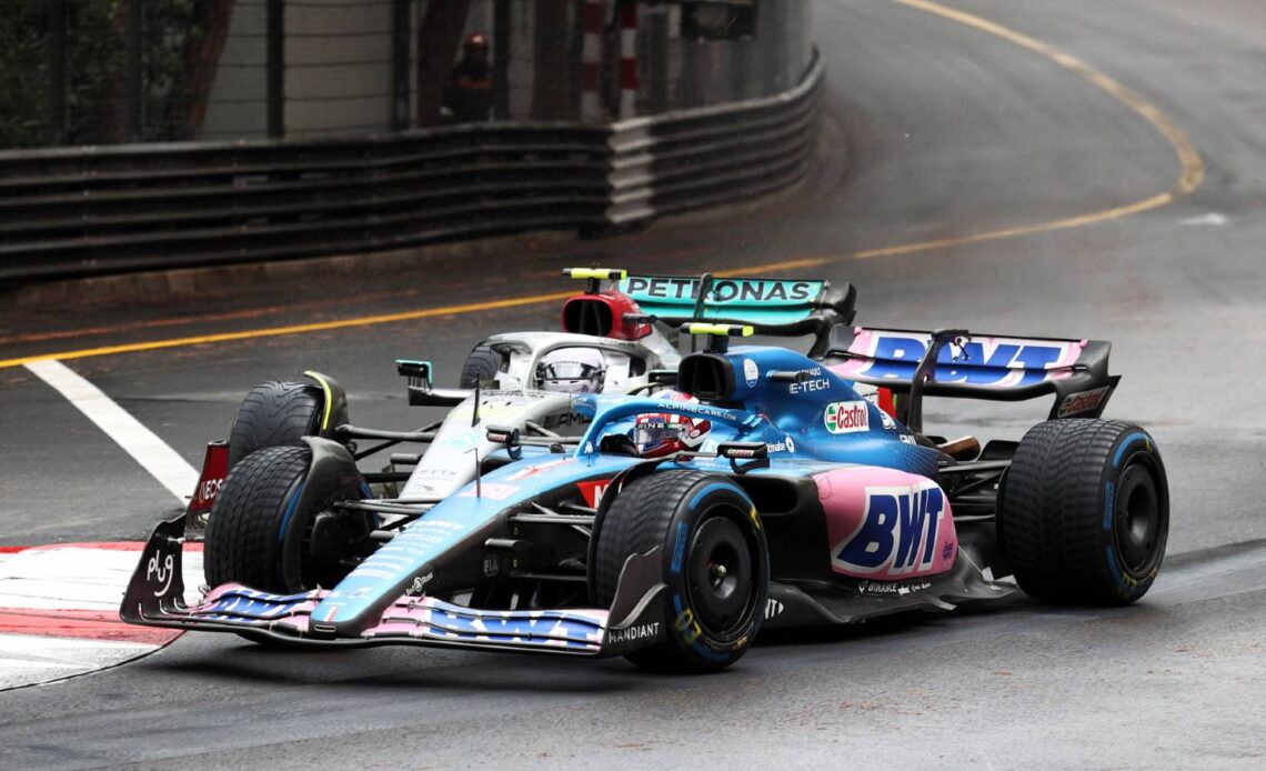 Esteban Ocon hits out at "unjustified" penalty for collision with Lewis Hamilton