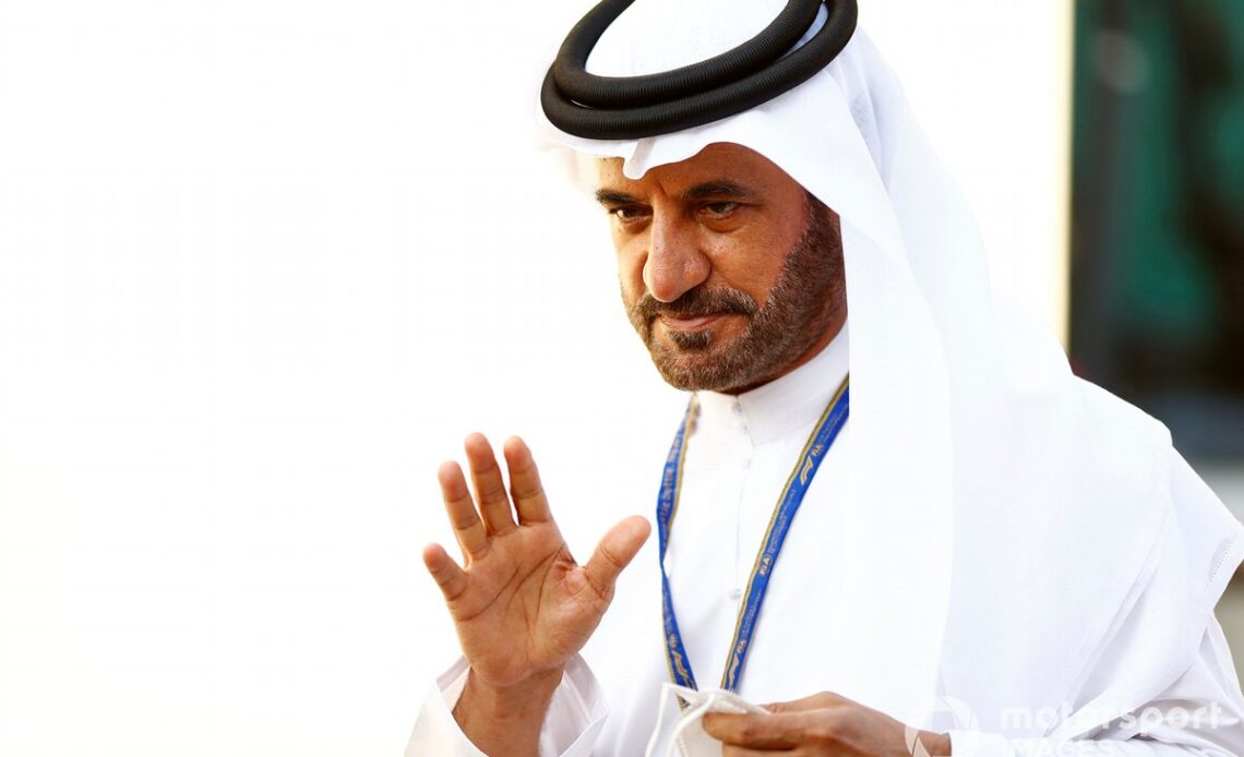 FIA president Mohammed ben Sulayem
