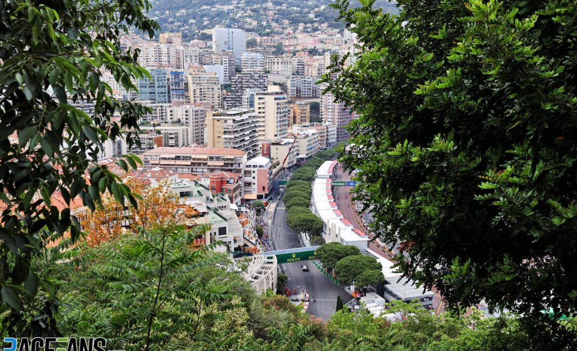Circuit atmosphere, Monaco, 2022