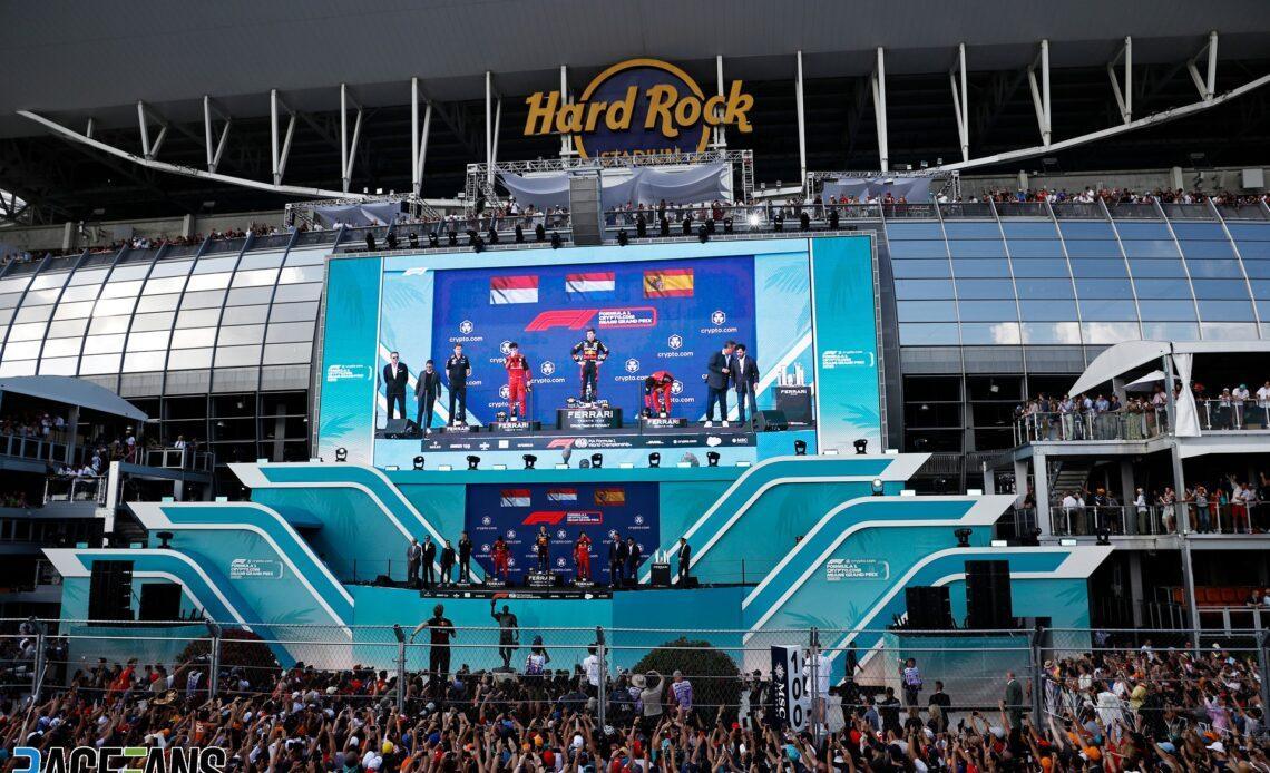 F1's first Miami Grand Prix gets "nine out of ten" from Wolff · RaceFans