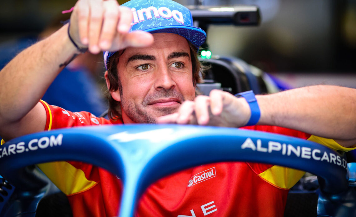 Fernando Alonso is not feeling the pressure of his home race, just support