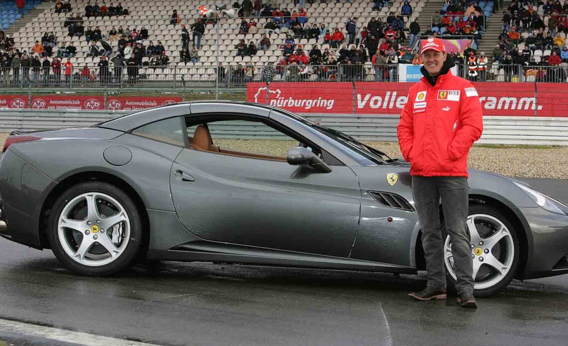 Ferrari California owned by Michael Schumacher up for sale