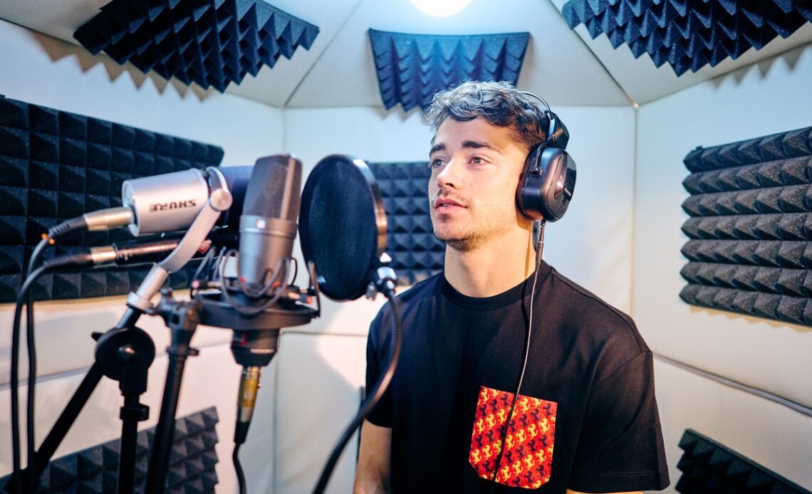 Charles Leclerc, voice actors for a day