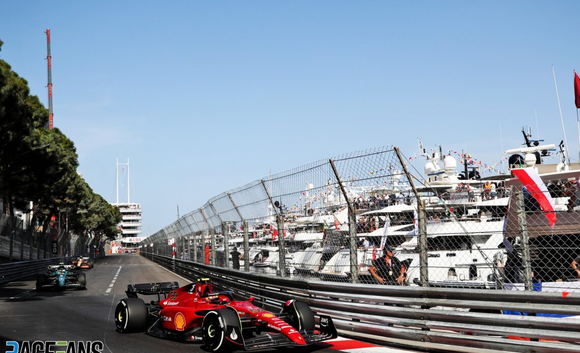 Carlos Sainz Jnr, Ferrari, Monaco, 2022