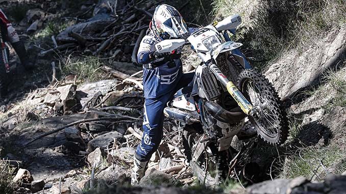 Fighting Fourth for Billy Bolt at Xross Hard Enduro Rally