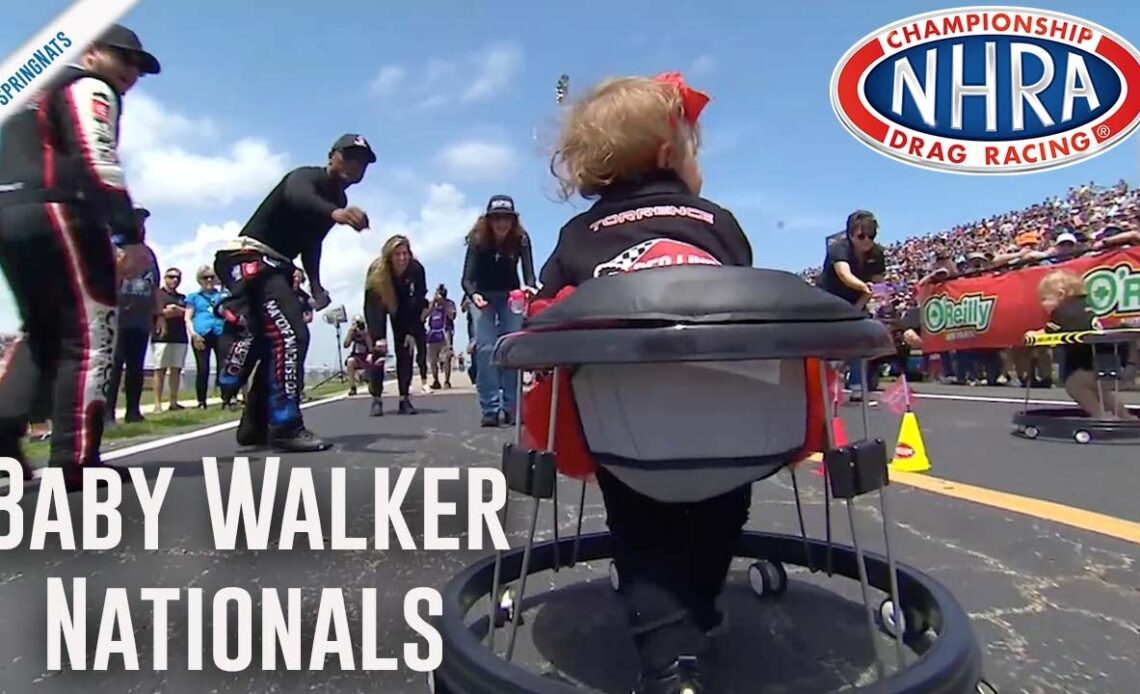 First ever Baby Walker Nationals at Houston Raceway Park