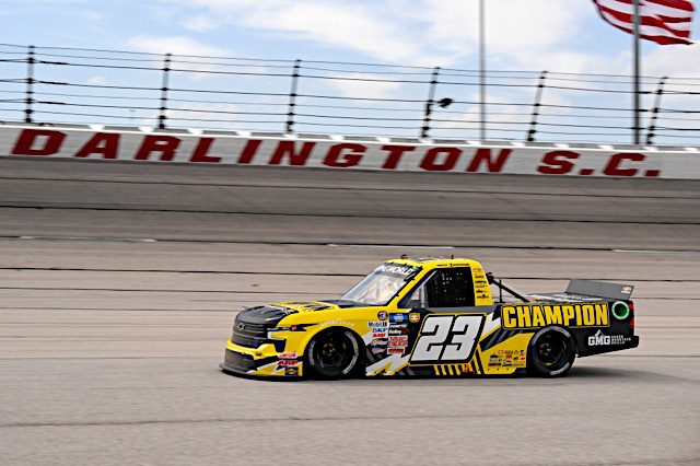 2022 Trucks Darlington Grant Enfinger, No. 23 GMS Racing Chevrolet (Credit: NKP)