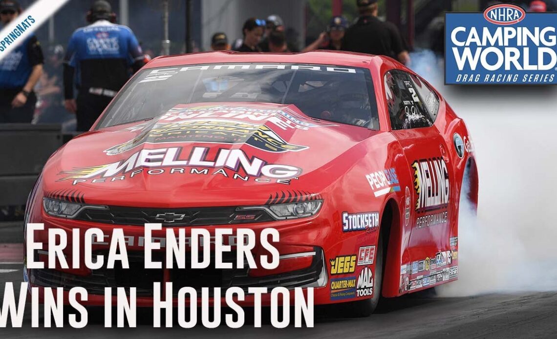 Hometown Hero Erica Enders wins final race in Houston