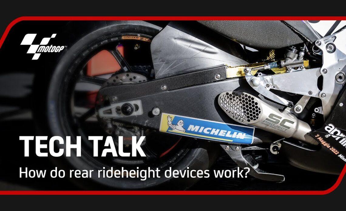 How do rear rideheight devices work? | Tech Talk with Simon Crafar