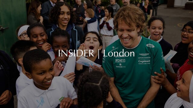 INSIDER: Sebastian Vettel Makes his Mark in London | #IAMSTORIES - Formula 1 Videos