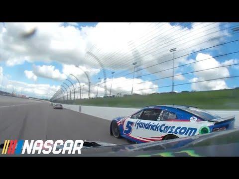 In-car camera: Kurt Busch's pass for the win on Kyle Larson