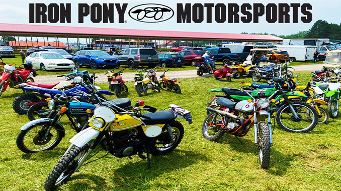 Iron Pony Motorsports Announced as the Official Motorcycle Dealer of 2022 AMA Vintage Motorcycle Days