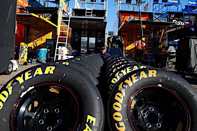 Goodyear Tires ready for NASCAR action. Photo: NKP