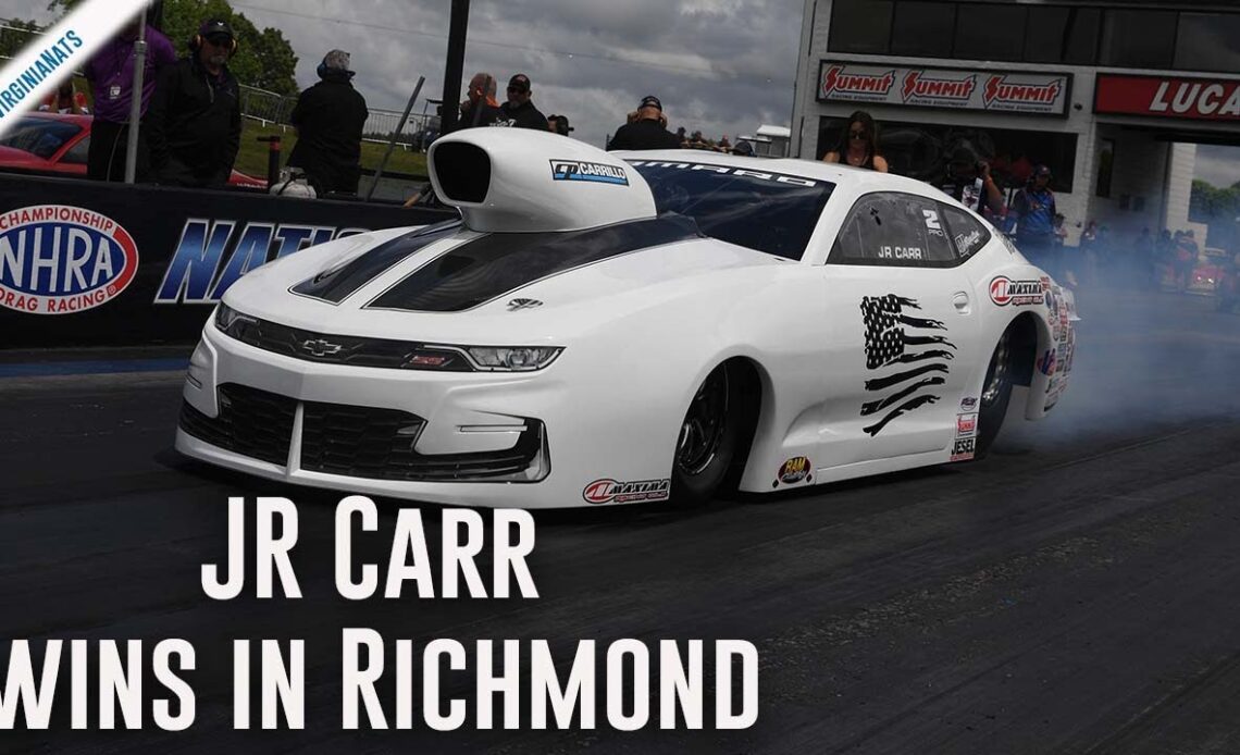 JR Carr wins Mountain Motor Pro Stock in Richmond