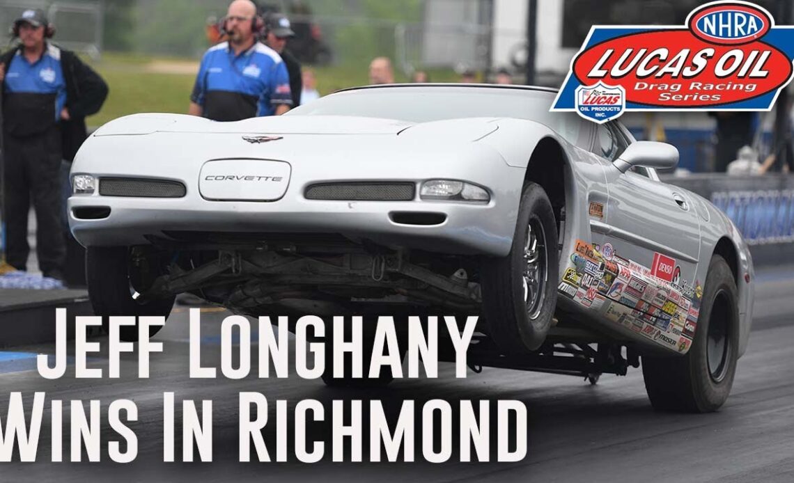 Jeff Longhany wins Stock at Virginia NHRA Nationals