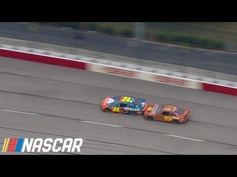 Joey Logano punts William Byron to win Darlington