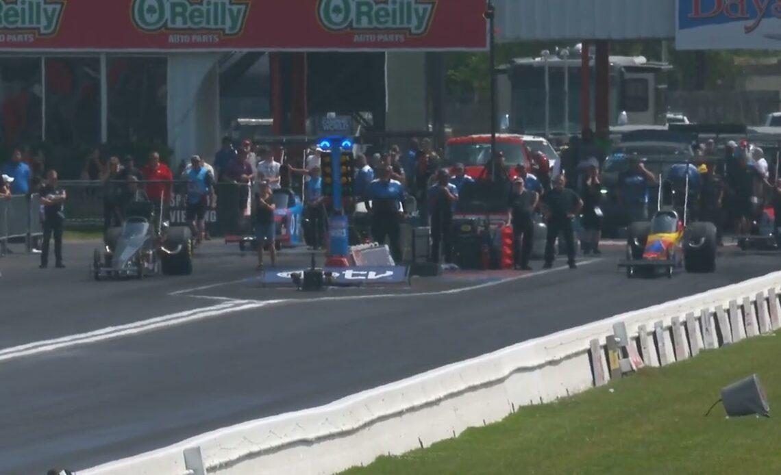 Joey Severance, Alex Laughlin, Top Alcohol Dragster, Eliminations Rnd 1, Final National Event, Sprin