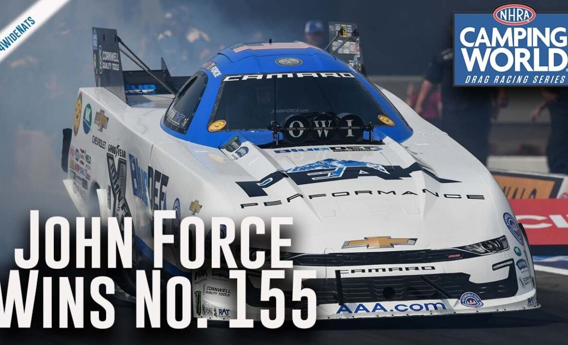 John Force collects 155th Wally with win in Charlotte