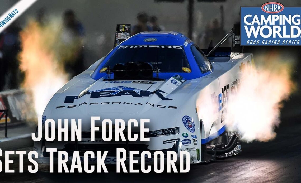 John Force sets both ends of Charlotte track record