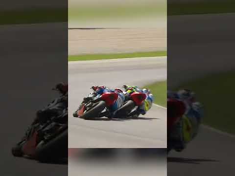 Josh Herrin Pass On The Outside At Road America #motorcycle #shorts