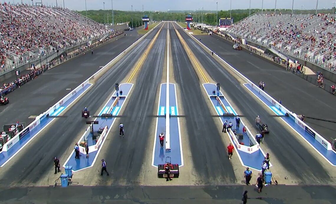 Junior Dragster, exhibition and Junior Dragster Final, Eliminations Circle K Four Wide Nationals, ZM