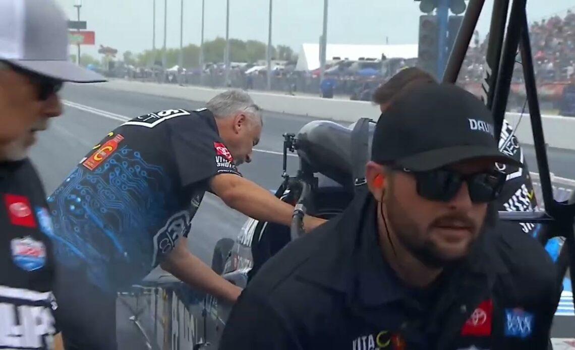 Justin Ashley, Doug Foley, Mike Green, Top Fuel Dragster Rnd1 Eliminations, Final National Event, Sp