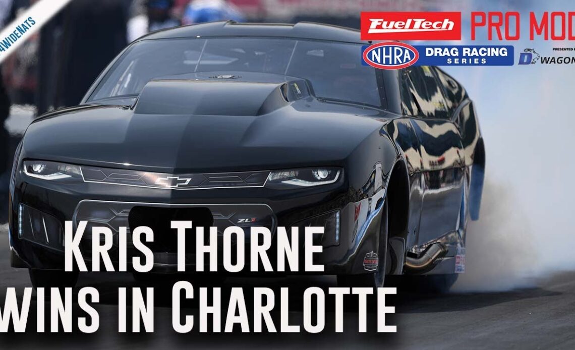 Kris Thorne wins wild Pro Mod final in Charlotte