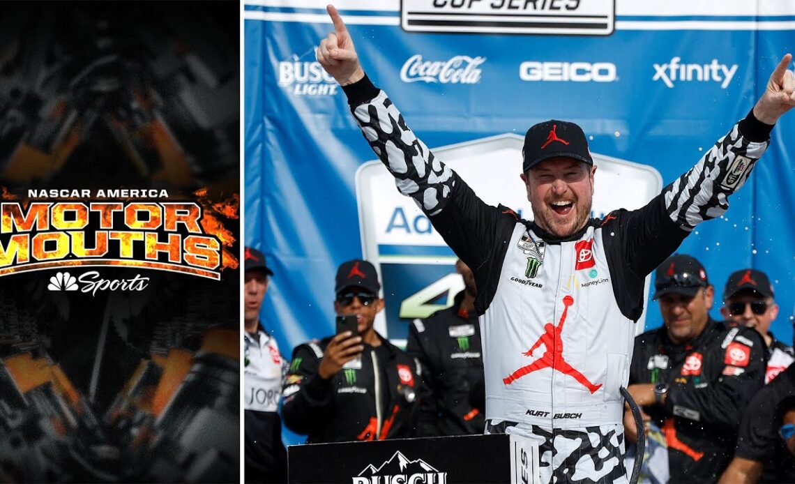 Kurt Busch leads 23XI Racing's 'group of rebels' to Cup win at Kansas | NASCAR America Motormouths