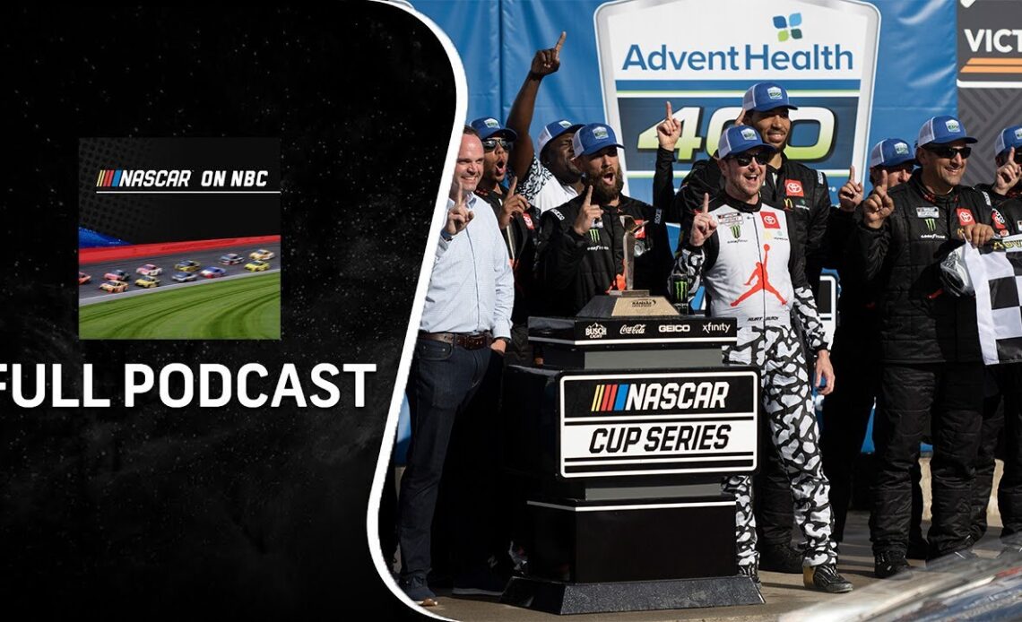Kurt Busch's win at Kansas a feel-good story in NASCAR | NASCAR on NBC Podcast | Motorsports on NBC
