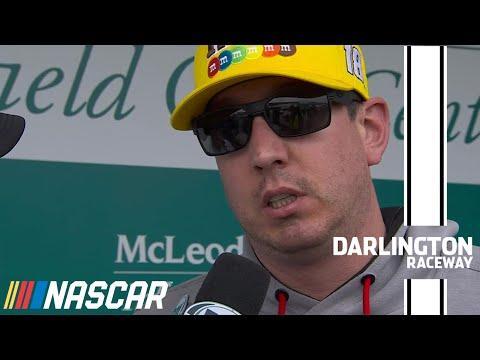 Kyle Busch on why he left car on pit road: 'Couldn't make the corner'